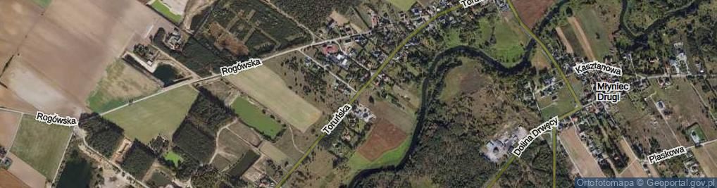 Zdjęcie satelitarne Toruńska ul.